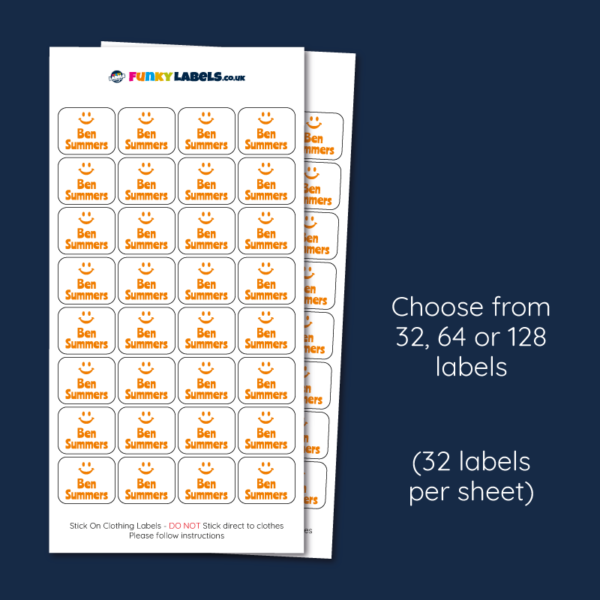 Funky Stick On Clothing Name Labels - Image 6