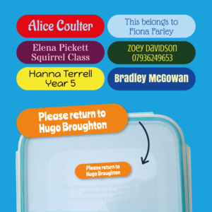 Stick On Colour Labels