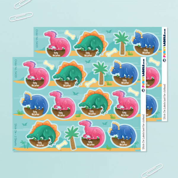 Super Deluxe Dinosaur Label Pack - Image 2