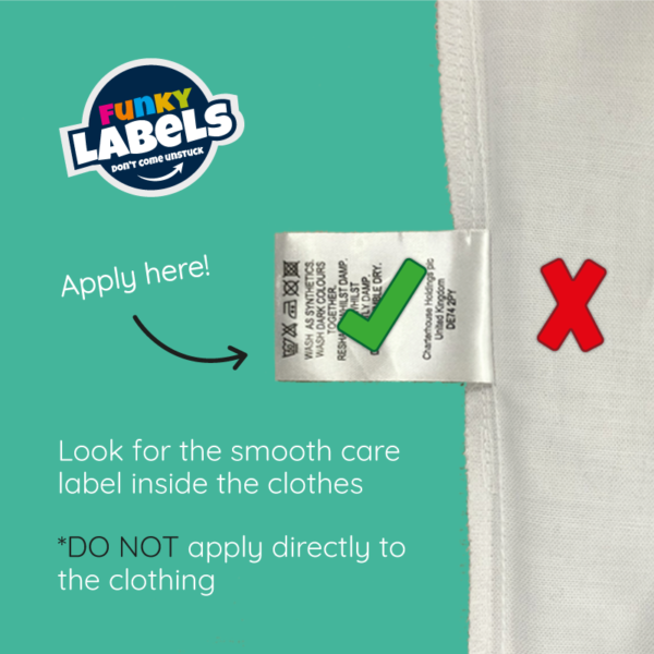 Deluxe Stick On Dinosaur Clothing Name Labels - Image 7