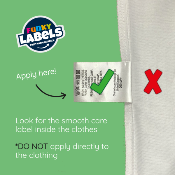 Deluxe Stick On Jungle Clothing Name Labels - Image 7