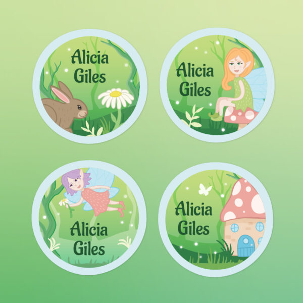 Deluxe Enchanted Forest Label Pack - Image 4