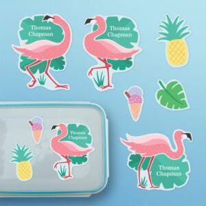 Deluxe Flamingo Label Pack