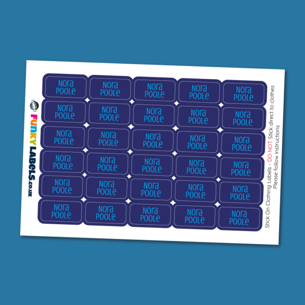 Stick On Clothing Name Labels - Image 4
