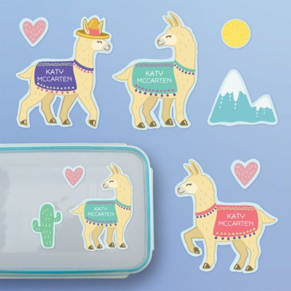 Deluxe Llama Label Pack