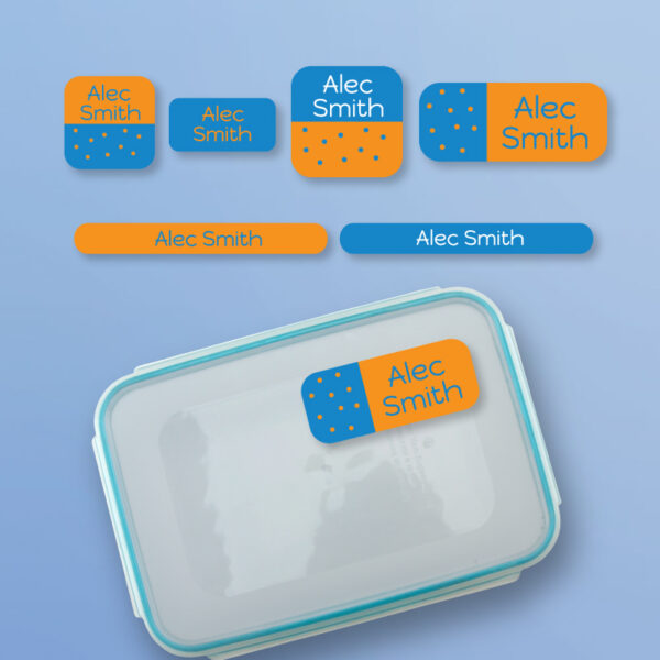 Personalised Stickers in Dot Design - Image 3
