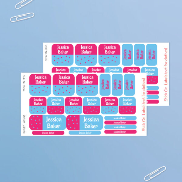 Personalised Stickers in Dot Design - Image 8