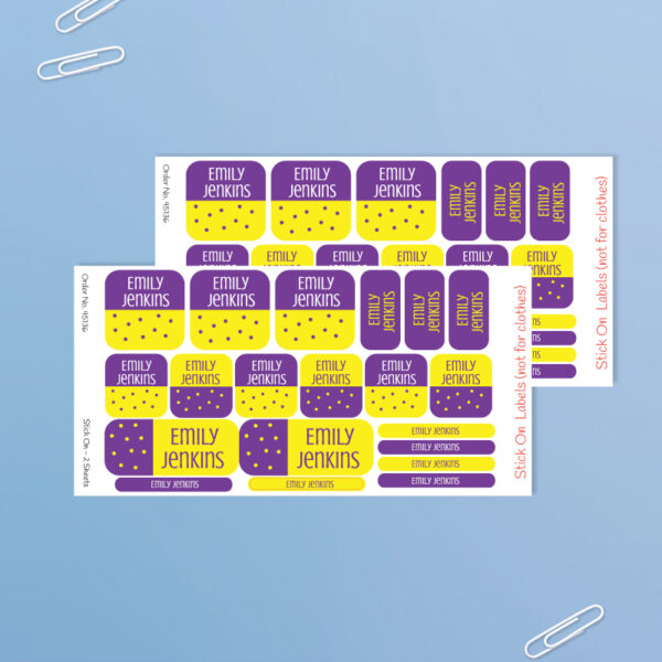 Personalised Stickers in Dot Design - Image 2