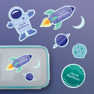 Deluxe Space Label pack