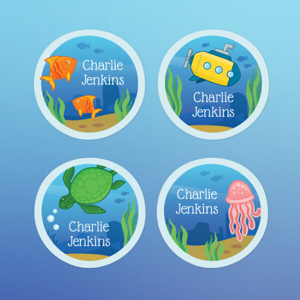 Deluxe Under The Sea Label Pack - Image 4