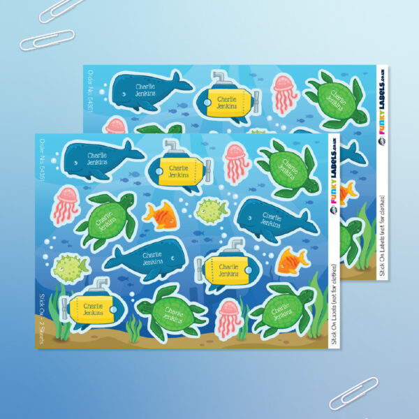 Deluxe Under The Sea Label Pack - Image 2