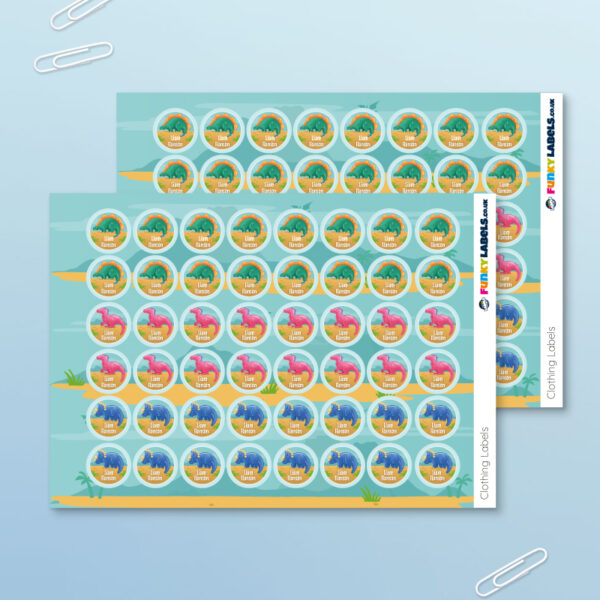 Super Deluxe Dinosaur Label Pack - Image 4