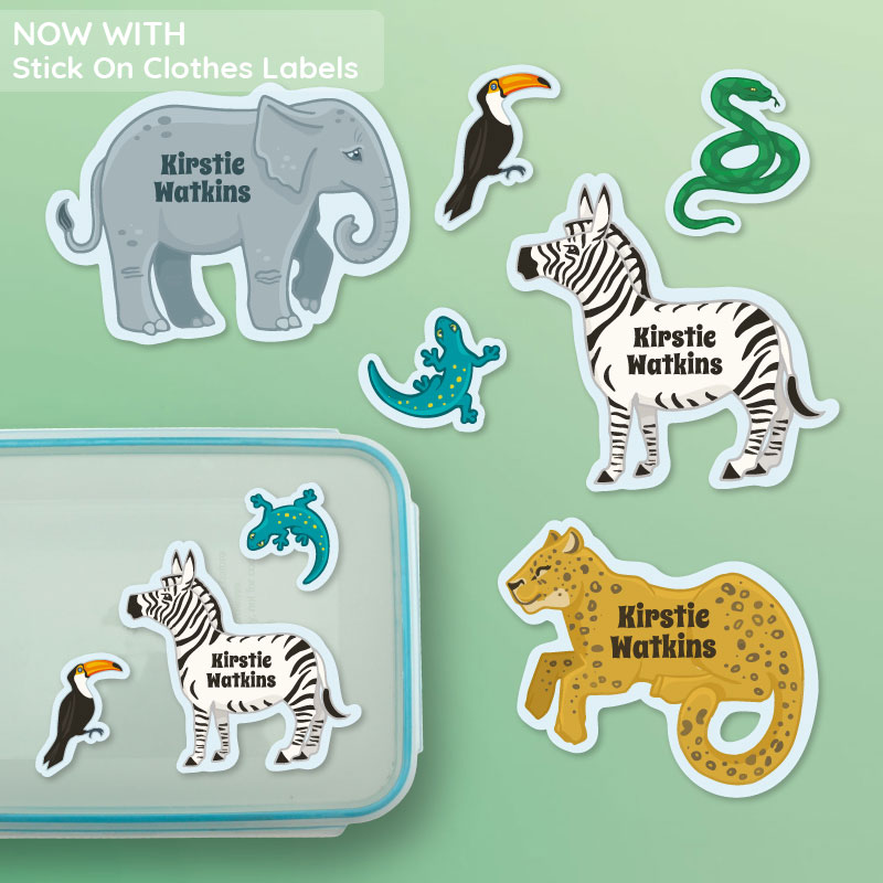 Super Deluxe Jungle Label Pack