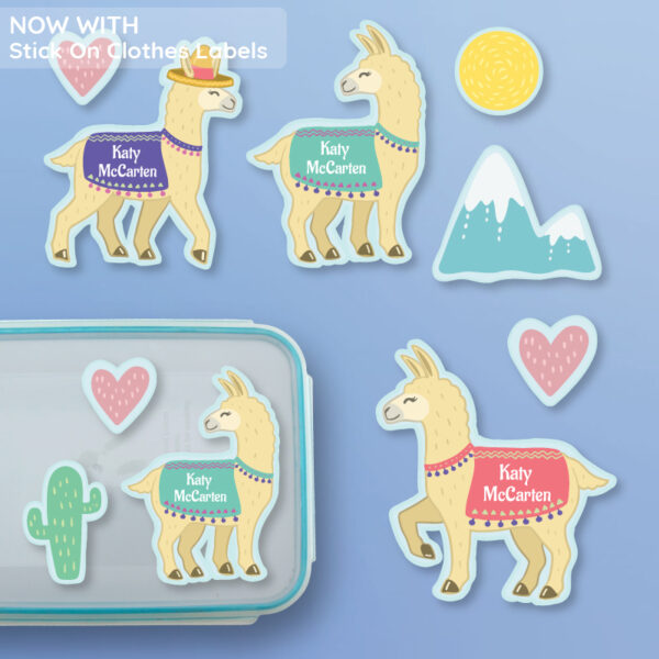 Super Deluxe Llama Label Pack