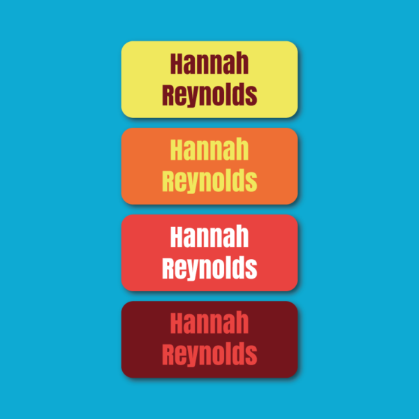 Colourful Personalised Large Stickers - Image 8