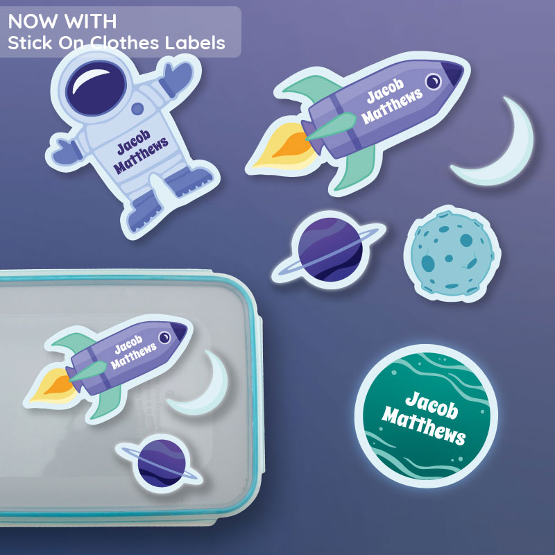 Super Deluxe Space Label pack