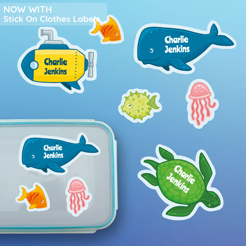 Super Deluxe Under The Sea Label Pack