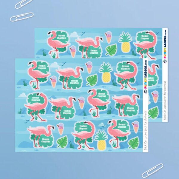 Super Deluxe Flamingo Label Pack - Image 2