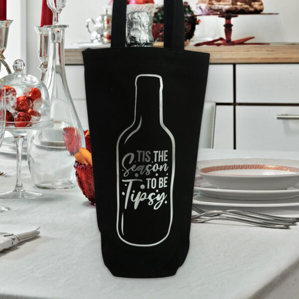 Personalised Christmas Bottle Bag - Image 8