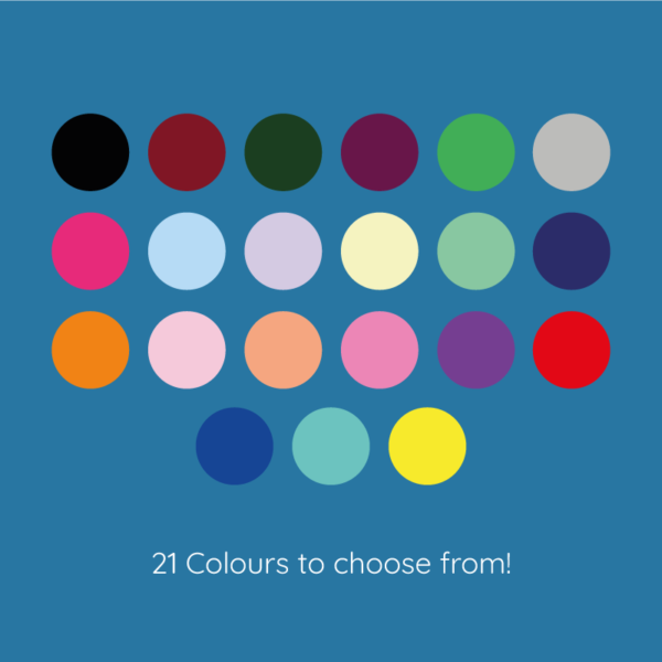 Stick On White Personalised Labels with Icon - Image 7