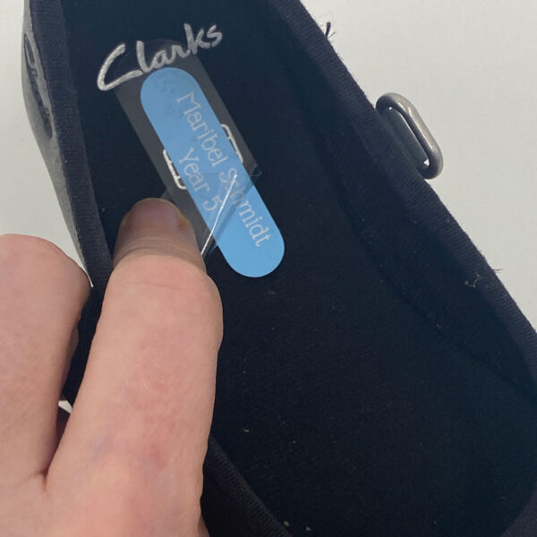 Colour Two Line Shoe Covers