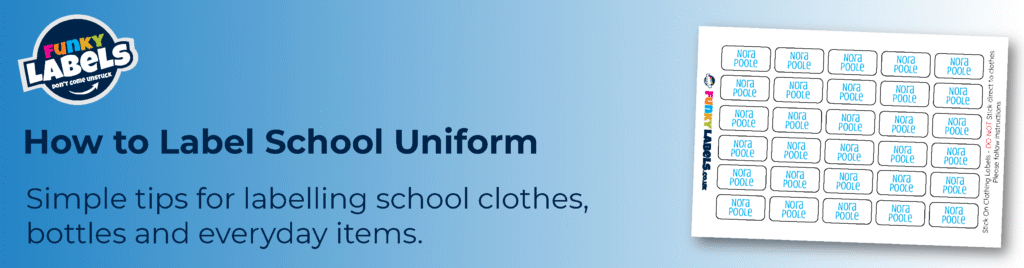 how to label school uniform guide